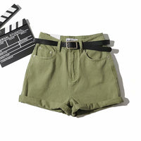 European And American Street Personality Loose Curly Shorts Hot Pants Women