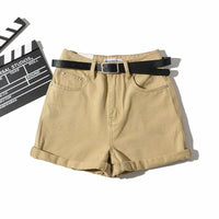 European And American Street Personality Loose Curly Shorts Hot Pants Women