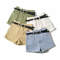 European And American Street Personality Loose Curly Shorts Hot Pants Women
