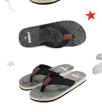 European And American Trend Non-Slip Men's Beach Sandals And Slippers Flip-Flop Beach Shoes