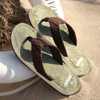 European And American Trend Non-Slip Men's Beach Sandals And Slippers Flip-Flop Beach Shoes