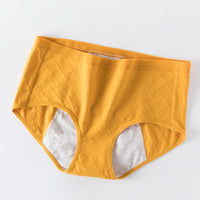 Women's Physical Pants Side Leak Proof Midwaist Cotton Breathable Briefs