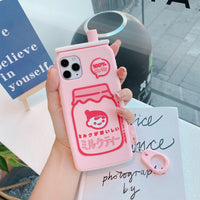 Compatible with Apple, Milk Tea Bottle Apple x Following Iphone11promax 7 Plus 7 g 6 Plus Drop Set Of Applicable