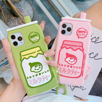 Compatible with Apple, Milk Tea Bottle Apple x Following Iphone11promax 7 Plus 7 g 6 Plus Drop Set Of Applicable