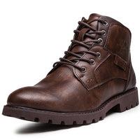 Side Zip Oversized Rider Boots