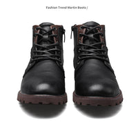 Side Zip Oversized Rider Boots