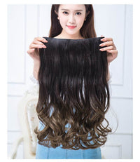 Big wave one piece wig hair piece