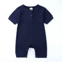 Baby Bag Fart Clothes Pit Striped Crawling Clothes