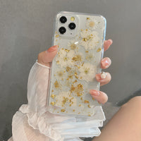 Compatible With , Compatible With  , Gold Foil Tin Foil Lotus For Iphone12pro Max Mobile Phone Shell  11 Soft Shell 78plus Female Xs Xr