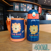 Outdoor Water Bottle With Straw And Portable Strap