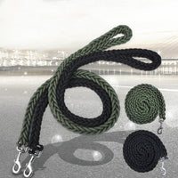 Large Dog Chain Nylon Eight-strand Braided Dog Leash