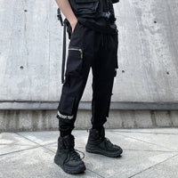 Fashion Men's Loose-Fitting Pants Overalls