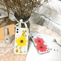 Compatible with Apple, Compatible with Apple , Everlasting Flower Suitable For 12 Apple 11 Mobile Phone Case Iphone7 8plus Xr Xsmax Real Dried Flower 11promax