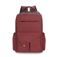 Double-Shoulder Mommy Bag Large-Capacity Functional Mom Bag Multi-Pocket Classified Item Bag