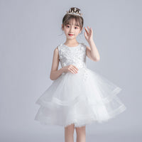 Spring And Summer New Childrens Dress Evening Dress Puffy Yarn Fairy Skirt