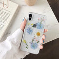 Compatible with Apple , Epoxy Preserved Flower Phone Case Apple