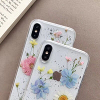 Compatible with Apple , Epoxy Preserved Flower Phone Case Apple