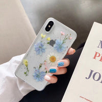 Compatible with Apple , Epoxy Preserved Flower Phone Case Apple