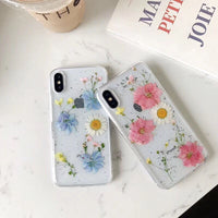 Compatible with Apple , Epoxy Preserved Flower Phone Case Apple