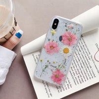 Compatible with Apple , Epoxy Preserved Flower Phone Case Apple