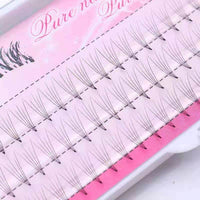 Naturally Grafted Single Cluster A-shaped False Eyelashes