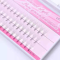 Naturally Grafted Single Cluster A-shaped False Eyelashes