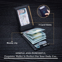 Men's Anti-theft Swipe US Dollar Clip Hot Card Holder