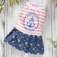 Spring And Summer Style Vest Dress Pet Dog Clothing