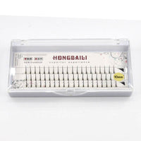 Fishtail Graft Barbie Sandwich 10P Hot Melt Single Cluster Eyelashes