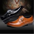 Pointed Casual Lace-Up Low-Top Leather Shoes