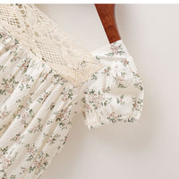 Female Baby Small Floral Short Sleeve