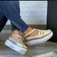Sandals Women's Breathable Sponge Cake Platform Casual Shoes