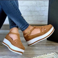 Sandals Women's Breathable Sponge Cake Platform Casual Shoes
