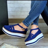 Sandals Women's Breathable Sponge Cake Platform Casual Shoes
