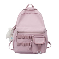 Simple Backpack Japanese Backpack Soft Girl School Bag