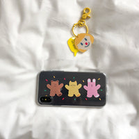 Compatible with Apple, Suitable For IPhone11PRO Korea Ins Wind Rabbit Bear Cute Mobile Phone Case