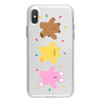 Compatible with Apple, Suitable For IPhone11PRO Korea Ins Wind Rabbit Bear Cute Mobile Phone Case