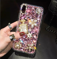 Compatible with Apple, Apple X Mobile Phone Case For Iphonexs Perfume Bottle 11Promax Flower XR Luxury 7plus Female 8g Korean 12
