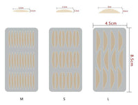 Mesh Lace Clear Water Double Eyelid Stickers For Women