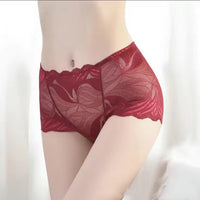 Women's High Waist Underwear Transparent Abdomen