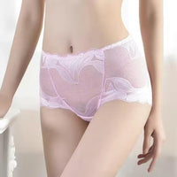 Women's High Waist Underwear Transparent Abdomen