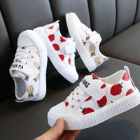 Spring And Autumn New Children's Shoes Strawberry Single Shoes