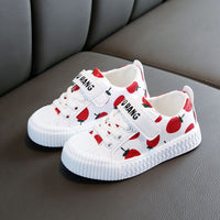 Spring And Autumn New Children's Shoes Strawberry Single Shoes