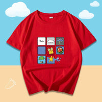 Cotton Half Sleeved Summer Suit Middle School Children's Loose Jacket Boys' Wear