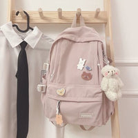 Harajuku Ulzzang Large Capacity Wild Backpack Ins Wind Backpack