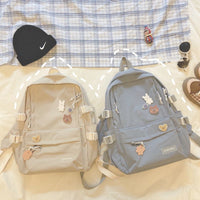 Harajuku Ulzzang Large Capacity Wild Backpack Ins Wind Backpack
