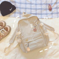 Harajuku Ulzzang Large Capacity Wild Backpack Ins Wind Backpack
