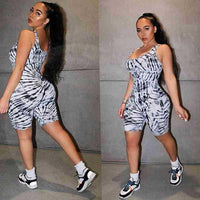 Stretch Jumpsuit Shorts Pants Trousers