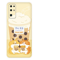 Milk Tea Dog Cat Japanese And Korean Style Mobile Phone Case
