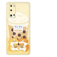 Milk Tea Dog Cat Japanese And Korean Style Mobile Phone Case